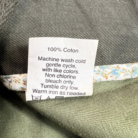 J. Crew Relaxed Boyfriend Field Jacket Green Womens XXS Military Style Cotton - Picture 12 of 12